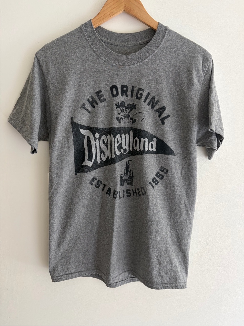 Disney Grey Disneyland 'The Original' Graphic Tee